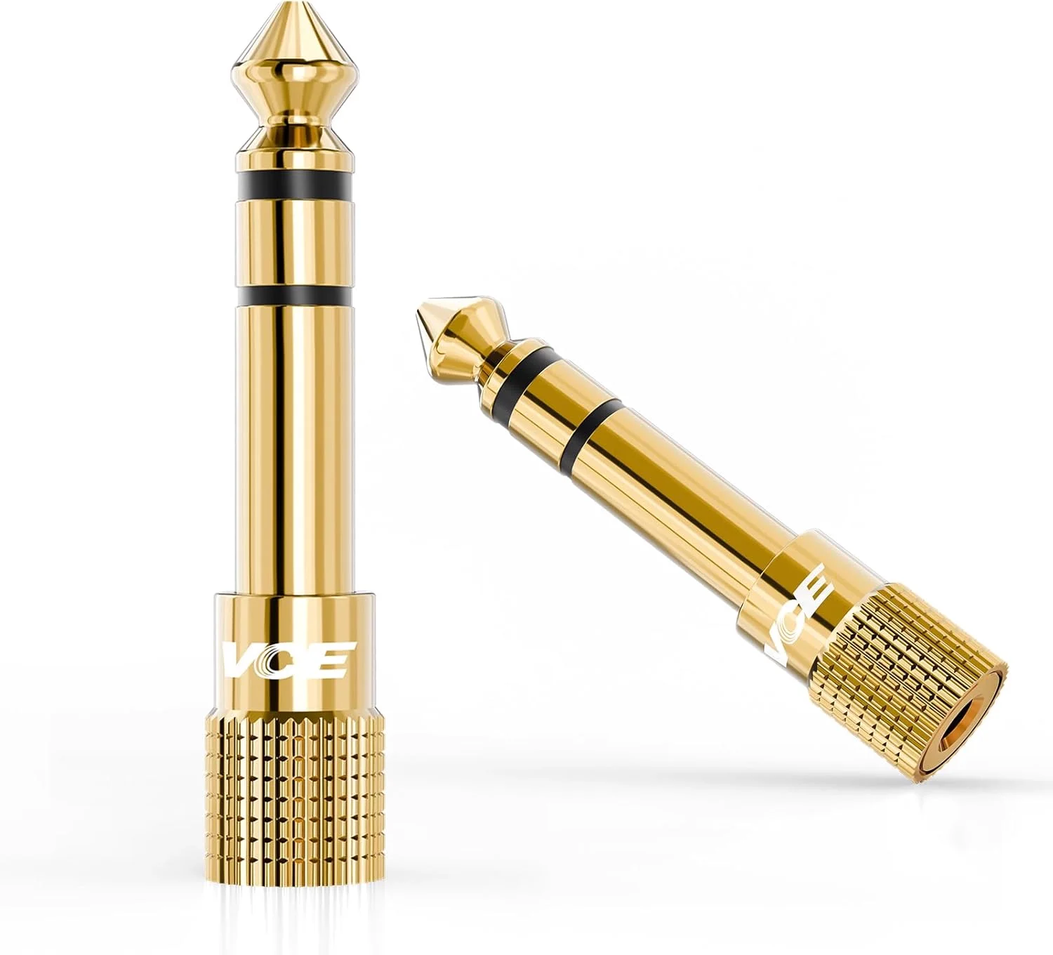 1/4-inch to 3.5mm headphone adapter plug